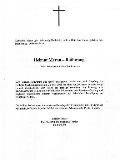 Zur Vergr&ouml;&szlig;erung der Parte - o Herr, gib seiner Seele die ewige Ruhe! Und das ewige Licht leuchte ihm. Herr, la&szlig;' ihn ruhen in Frieden. Amen.